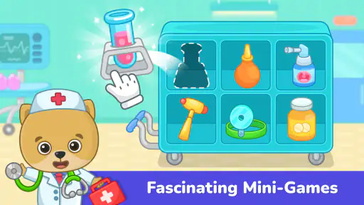 Kids doctor games 2-5 year old