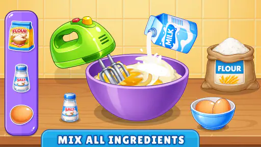 kitchen Set Cooking Game Chef