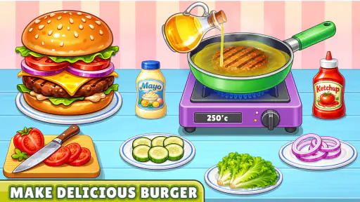 kitchen Set Cooking Game Chef