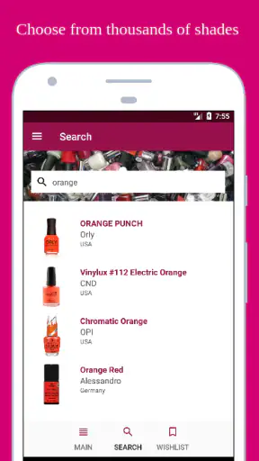 Lacquergram: for Nail Polish L
