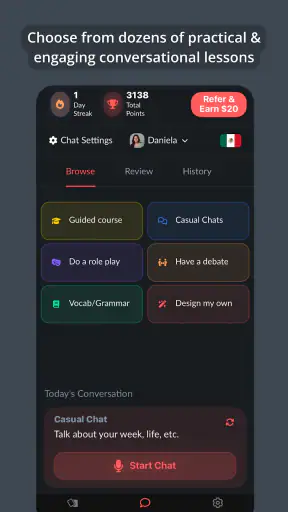 Langua: AI language learning