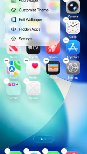 Launcher iOS 26 Theme