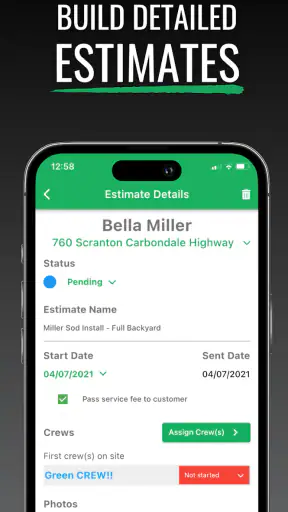 Lawn Buddy Management Software