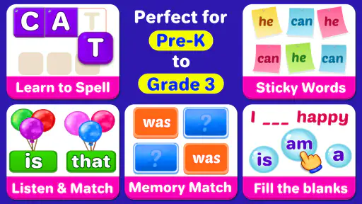 Learn to Read: Kids Games