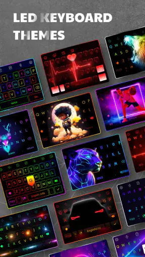 LED Keyboard: RGB Lighting