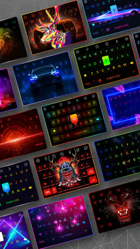 LED Keyboard: RGB Lighting