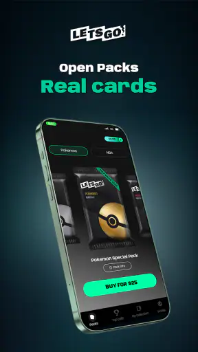 LETSGO: Rip Packs, Real Cards