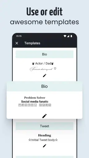 Letter Fonts - Stylish Text