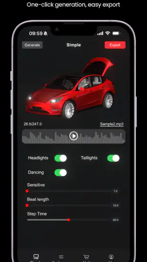 Light Show Creator for Tesla