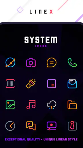 LineX Icon Pack