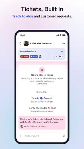 Linked Phone Business Number