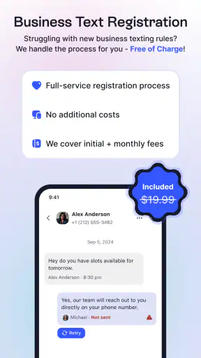 Linked Phone Business Number