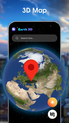 Live Satellite View, 3D Map