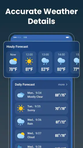 Live Weather: Daily Forecast
