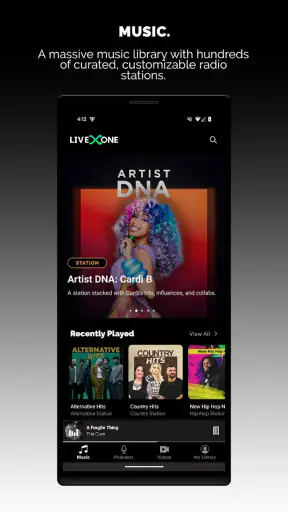 LiveOne: Stream Music & More