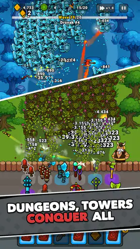 Lucky Forge: Idle TD Game