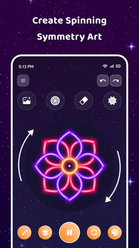 Magic Wheel - Spin Art Drawing