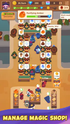 MagiLotl: Idle Wizard Tycoon