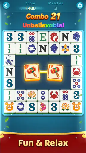 Mahjong Flow: Slide & Match
