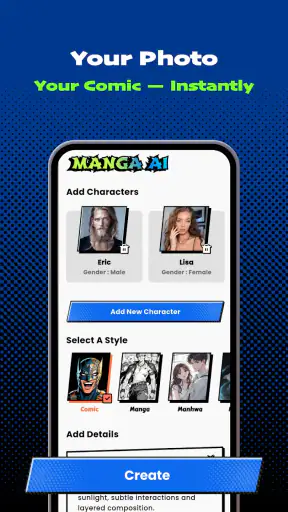 Manga AI - AI Comic Generator