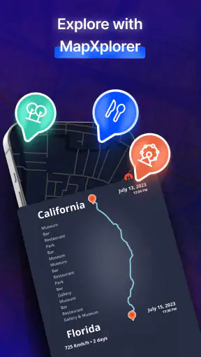 MapXplorer: Navigation, Radar