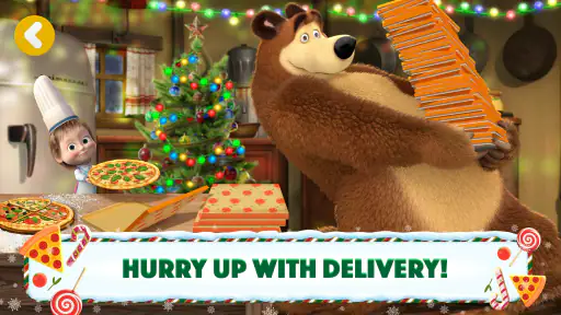 Masha and the Bear Pizza Maker