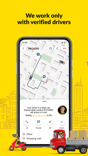 maxim — order a taxi & food