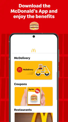 McDonald’s: Cupons e Delivery