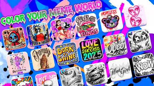 Meme Color Pro:Color by Number