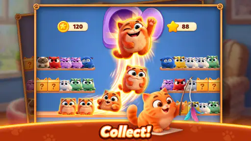 Meow Sort-Color Puzzle Master