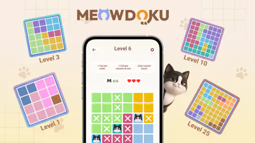 Meowdoku: Brain Puzzle Games