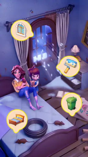 Merge Hotel Empire-Design Game