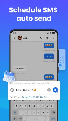 Messages: Text SMS Home App