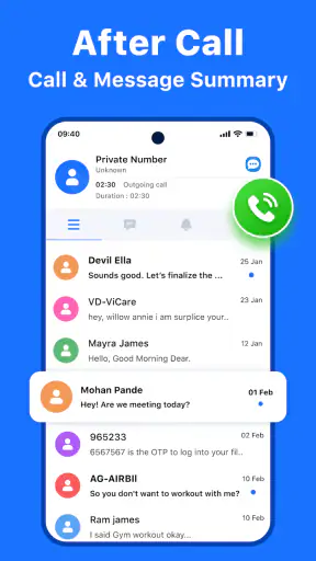 Messenger : Text Messages