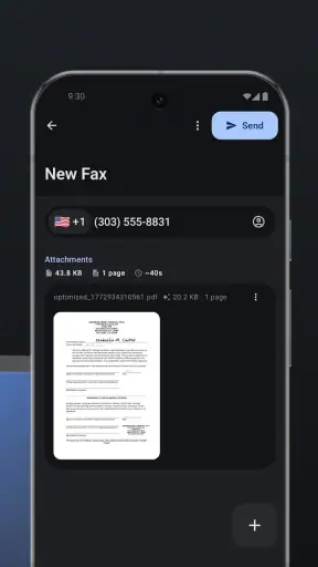 mFAX - Fax from Phone