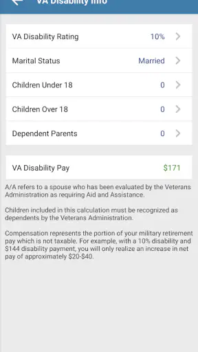Military Retirement