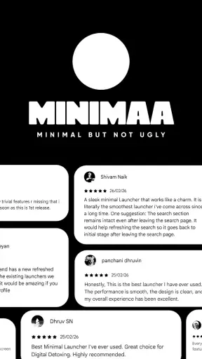 MINIMAA: Minimalist Launcher