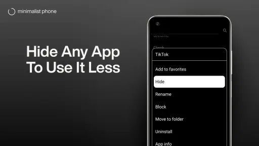 minimalist phone® Screen Time