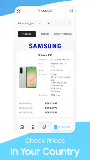 Mobolist: Phone Prices & Specs