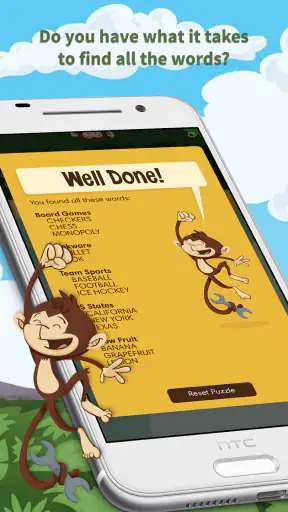 Monkey Wrench – Word Search