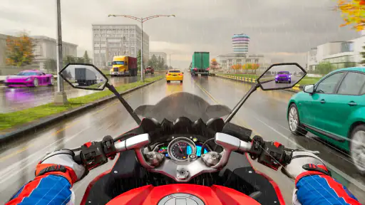 Moto Traffic Racing 3D Games