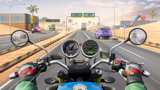 Moto Traffic Racing 3D Games