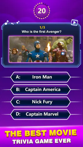 Movie Trivia - Quiz Puzzle