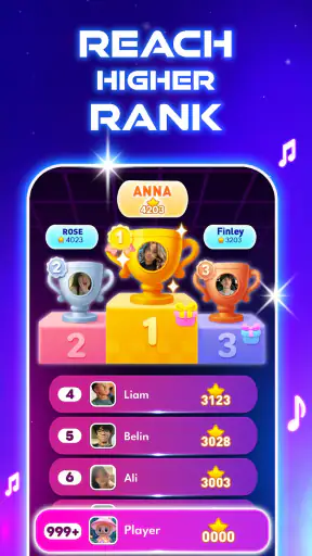 Music Hop: Dancing Ball Tiles
