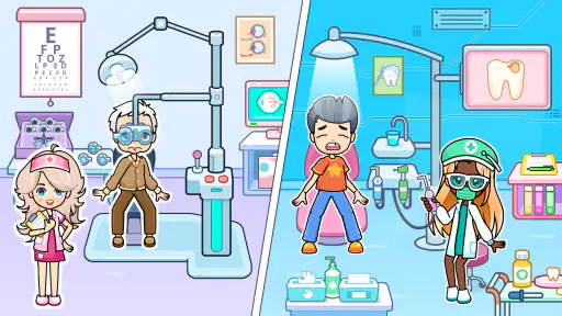 My Hospital Town Doctor Games