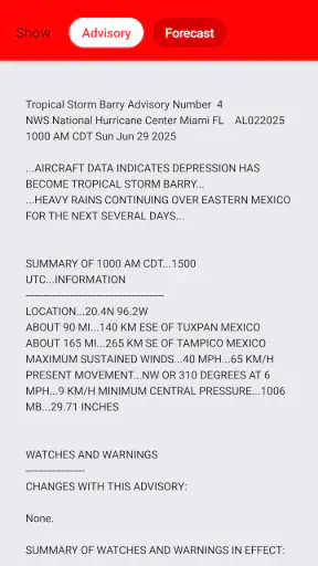 My Hurricane Tracker & Alerts