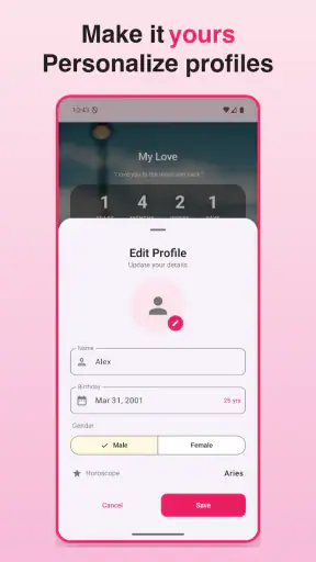 My Love: In Love Days Counter