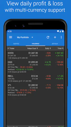 My Stocks Portfolio