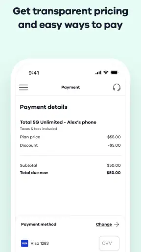 My Total Wireless: Account App