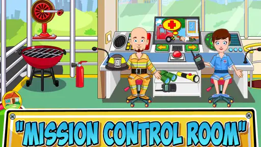 My Town : Fire station Rescue